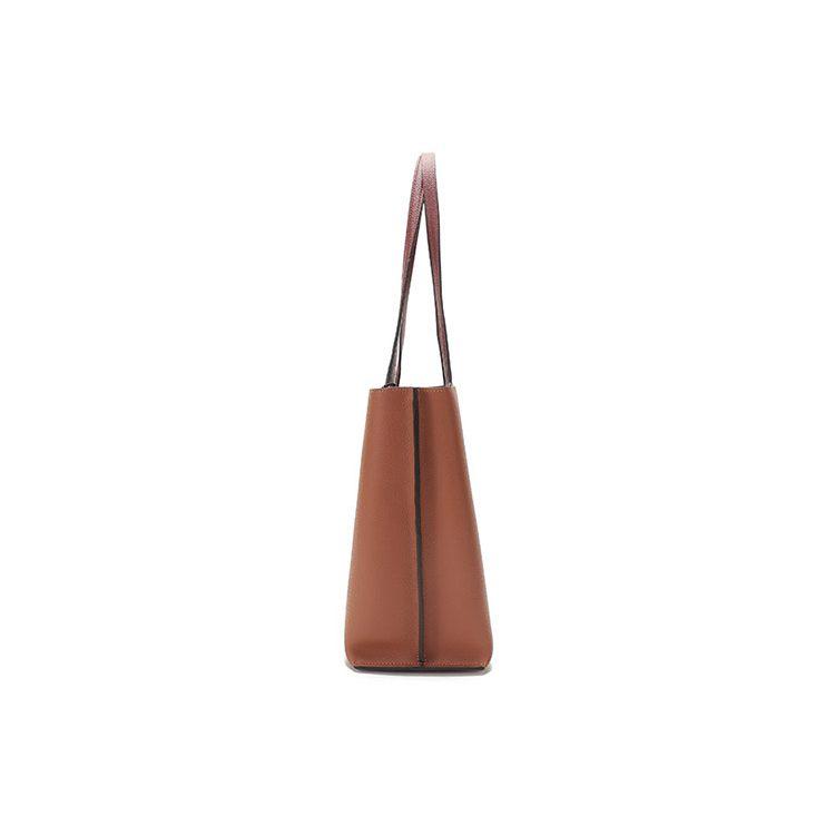 COACH Willow Leather Tote Bag, Shopping Bag, Shoulder Bag Large Women's Saddles Brown C0692-V5MBV