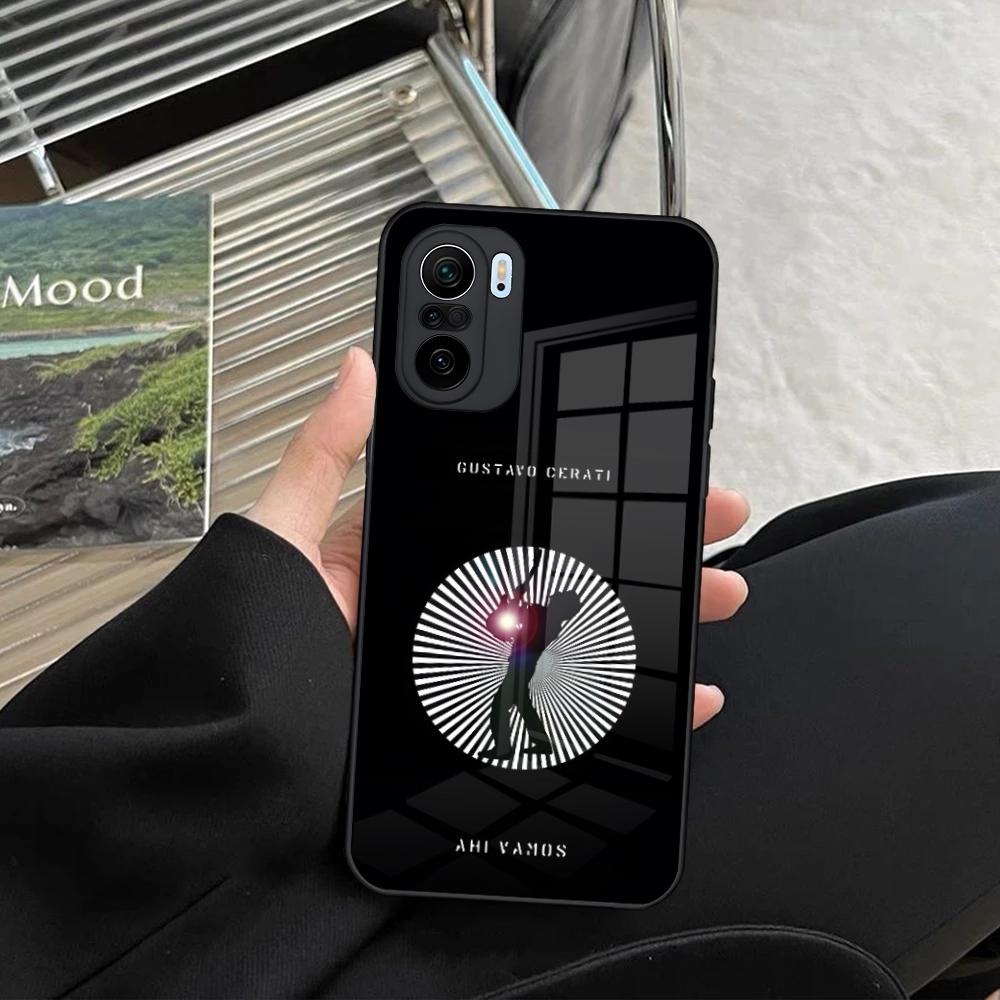 Argentina Gustavo Cerati Soda Stereo Phone Case for Xiaomi Redmi Note 14 13 12 11 Ultra Pro Lite 5G toughened glass Cover