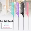 Hair Cutting Fine-tooth Hair Edge Trimmer Sharp Tail Styling Comb Rat Tail Combs Hair Tail Comb