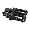 Upgraded Motorcycle Rear Foot Pegs Anti Slip Surfaces High Strength Aluminum Footrests for Enhanced Riding Experience