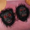 Simulering 3D Eva Djurmask Valp Leopard Schimpansmask Semesterfest Maskerad Cosplaymasker Kostymrekvisita Festtillbehör