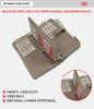 Stylish Women's Retro Long Wallet with Multi-Card Slots