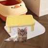 Cat Litter Box Step Easy Assembly Litter Trapper Durable Mat for Double Cat Litter Cabinet
