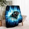 1pc Blanket - Carolina Panthers Print Design, Lightweight Blanket for Sofa, Bed- Soft &Warm, Gift for All Seasons