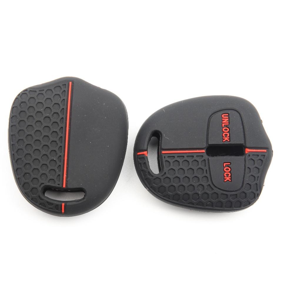 Silicone Car Key Fob Cover For Mitsubishi Evolution Lancer Ex Grandis Outlander Triton Pajero Asx, Anti-Scratch Wear Resistant
