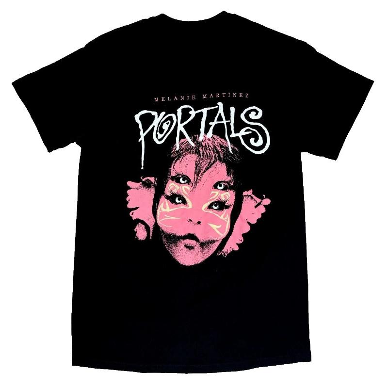

Melanie Martinez Portals album unisex 100cotton shirt Y2k summer fashion ONeck Short Sleeve Grammy music Unisexs Tshirt fan gift S