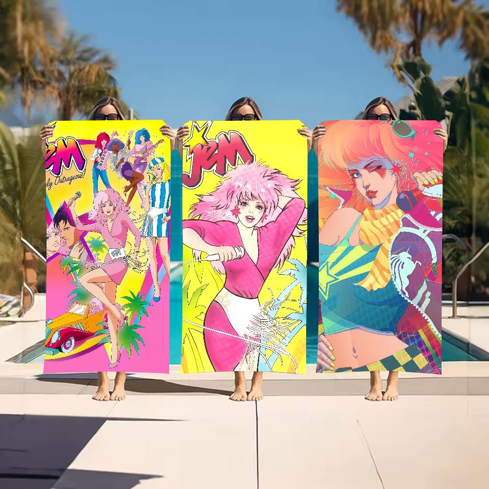 MAR J-Jem-S Towel Sports Quick Dry Travel Camping Gear Sandproof Soft Light Large Beach Towel