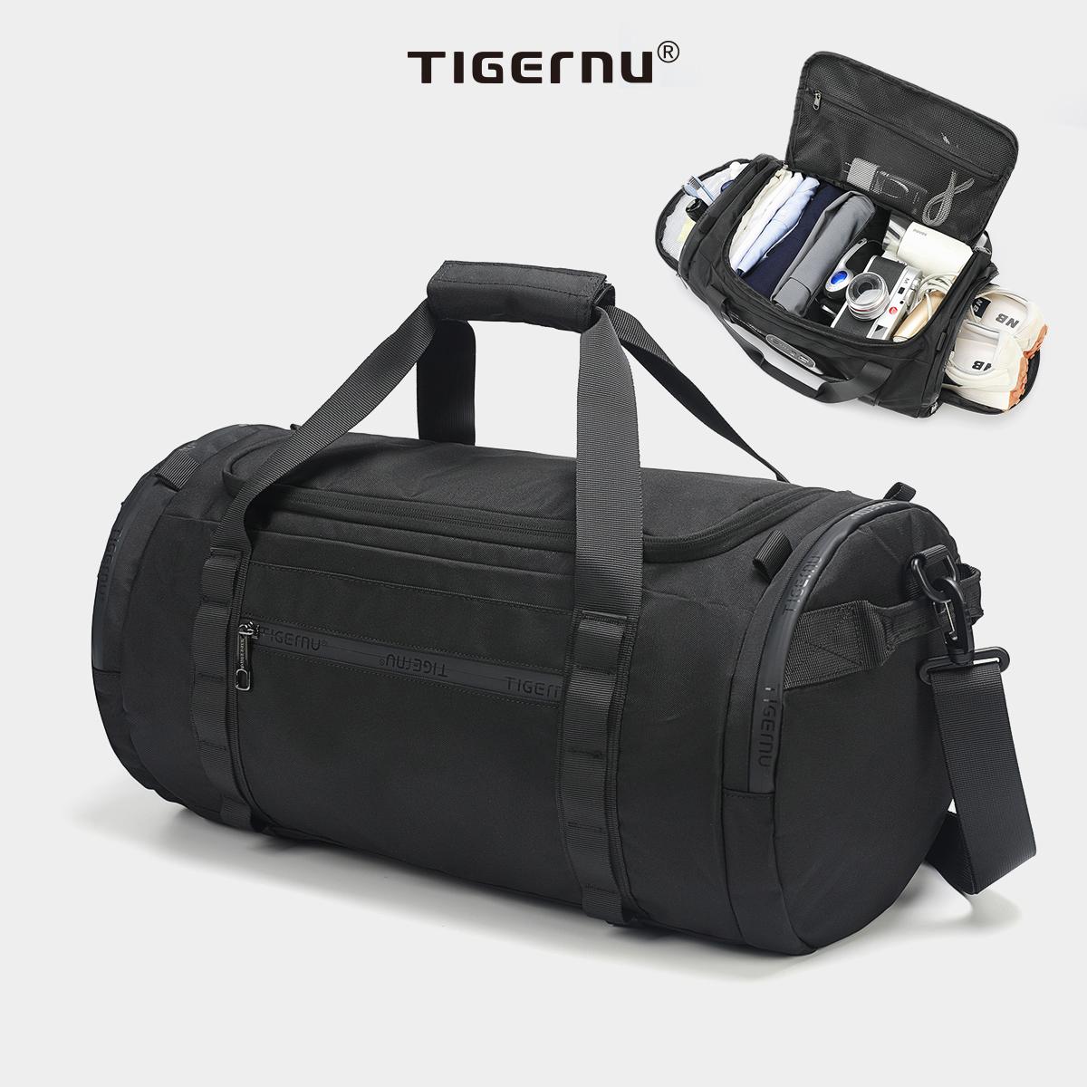 

Tigernu Sports Bags Men Gym Bags For Fitness Training Outdoor WaterProof Bags Male Messenger Bag Travel Bags For Men Handbag Men чорний