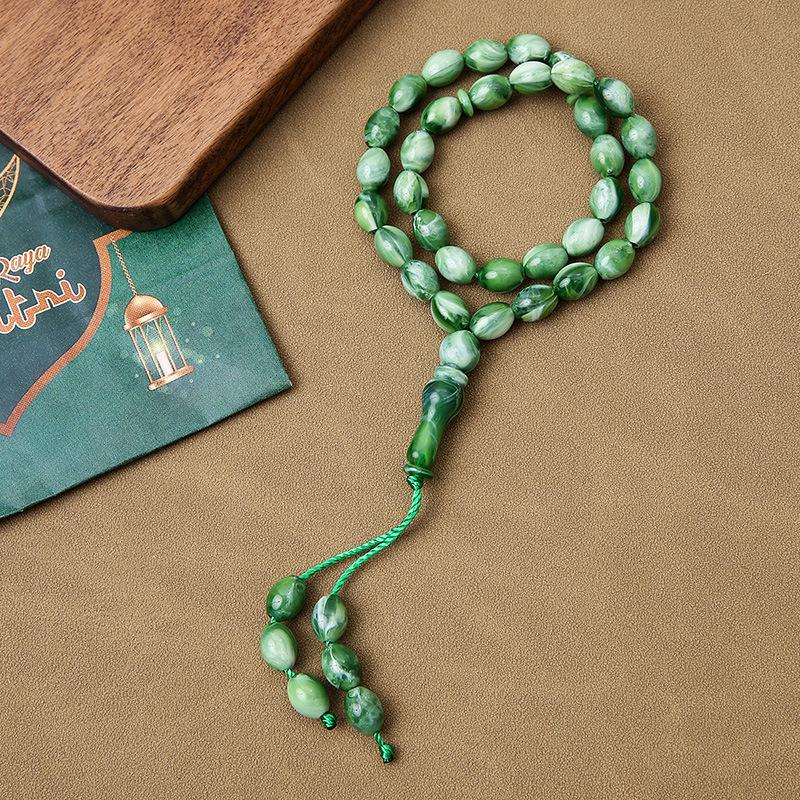 Islamic 33-Bead Tasbih Muslim Prayer Rosary