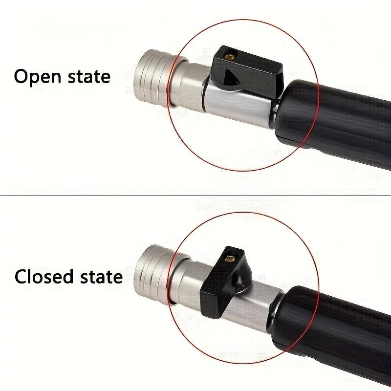 Lightweight High Pressure Washer Gun 3-in-1 Set - U-Shaped Rod + Long Lance + Trigger Handle, M22-14 Thread Adapter