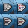 4Pcs/Set Union Jack Crystal Epoxy Side Fender Sticker Decals Decoration Car Styling For MINI Cooper F60 Countryman Accessories