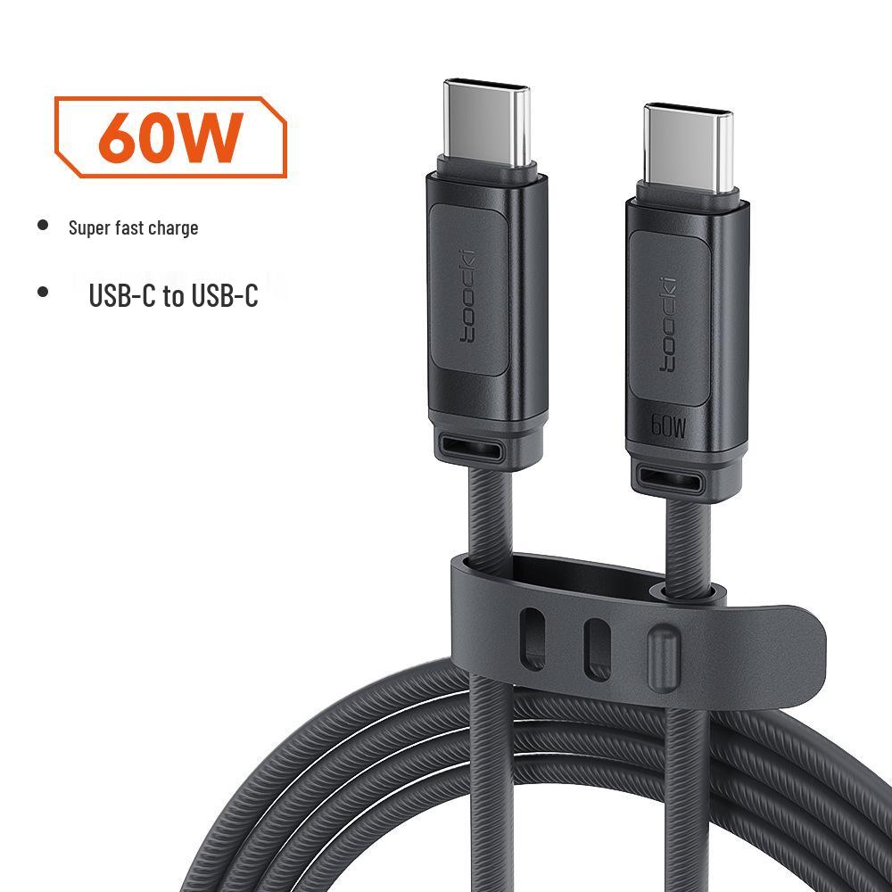 

Toocki 240W Dual Type-C Fast Charging Cable for Huawei, Apple, and Laptops