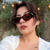 Vintage Oval Fashion Sunglasses Women Female Cool Sexy Vintage Small Glasses For Party Vacation Hike