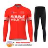 2026 Winter Cycling Clothing Thermal Fleece Bicycle Jersey Set Clothes Road Men's Bike Sports Uniforme Ropa Maílllot Ciclismo
