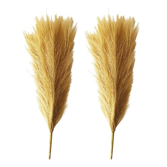 

Довольно поддельные пампасные травы, декоративные многоразовые макеты, реквизит жёлтый
