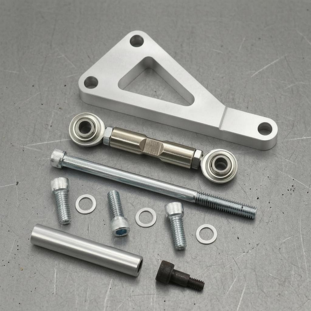 Engine Accessory Mounting Kit Threaded Adjustment Rod