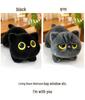 Cross-Border Long Plush Cat Pillow Doll for Girls - Cozy Comfort Bed or Leg-Clamping Toy
