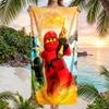 Ninja Fashion Beach Towel: Ideal for Summer Adventures Soft, absorbent and quick drying suitable for swimming and bathing