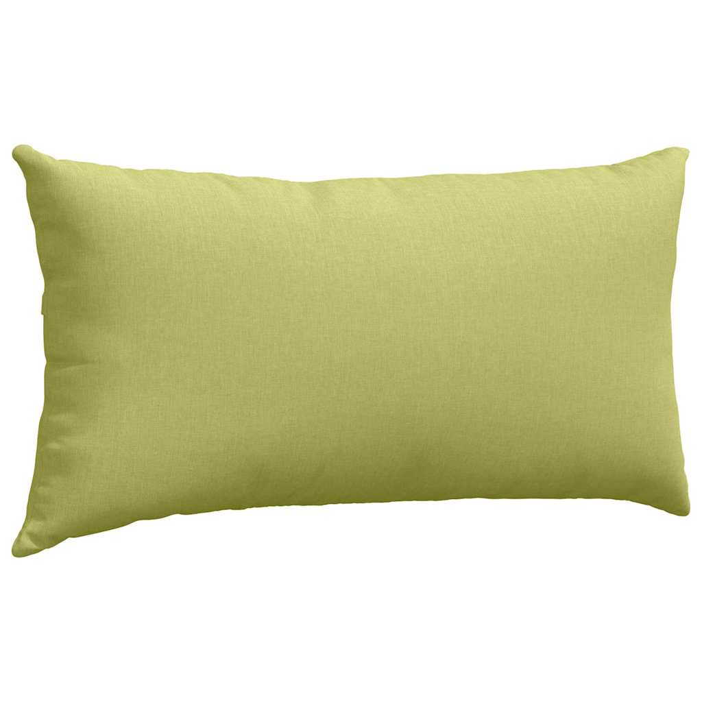 Sofa Cushions 2 Pcs Light Green 80 X 40 Cm Fabric
