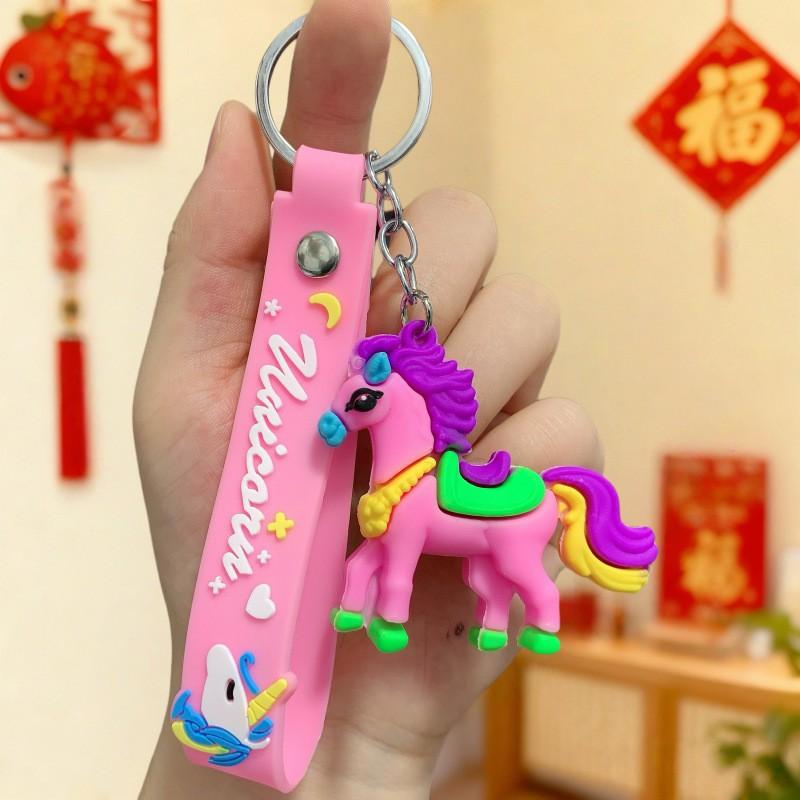 Doll Keychain 2026 Pony New Year's Zodiac Pendant Small Gift Car Bag Pendant