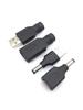 1pcs AC TO DC Adapter Converter Plug 5.5mm*2.1mm Female To USB Male Power Supply Adapter Connector Plugs