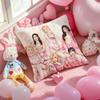 Kpop TTTTRIBE Cushion Cover Pattern Printed Pillowcase for Living Room Sofa Cushion Cover  Bedroom Decor
