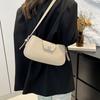 Lychee pattern lock armpit bag women's shoulder messenger bag
