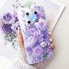For Huawei Nova Y90 Y91 Cute Flower Butterfly Cat Painted Case For Huawei NovaY90 NovaY91 Soft Silicone TPU Phone Cases