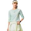 Li-Ning Full Print Breathable Versatile Long Sleeve T-Shirt Women tops ATLW022-2