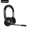 BT5.3 USB-C Wireless On-Ear Headphone with Rotatable Mic and Volume Controller for Call Centers and PC Meetings
