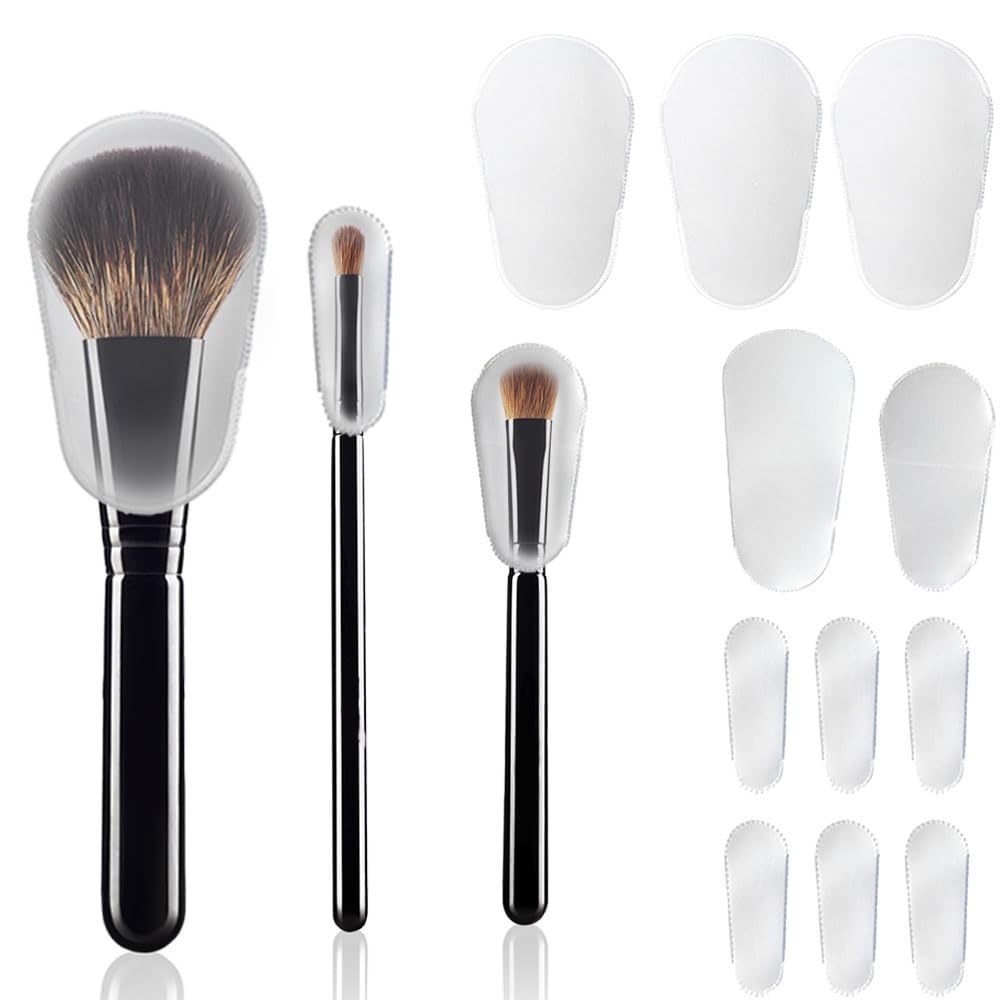 Makeup Brush Prevents Brush Bristles from Makeup Brush Eyeshadow Brush Set of 11 Covers, Spreading, Storage, Covers, Covers, Dustproof,