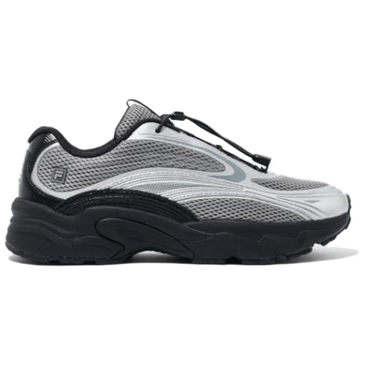 FILA Pantera 99/25 Trendy Sports Liquid Silver Durable Low-Top Lifestyle Casual Shoes Unisex sneaker Black 1RM02946H010