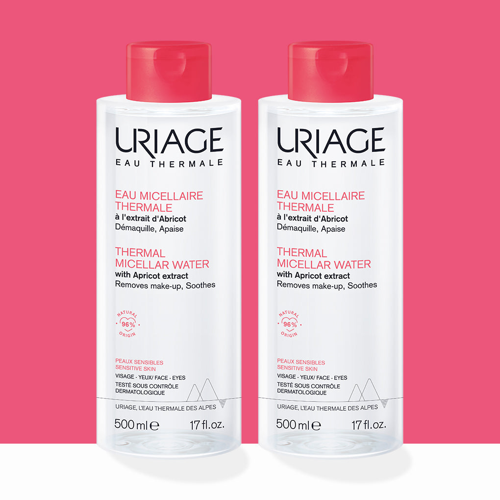 URIAGE Micellar Cleansing Water Sensitive 500ml (500ml+500ml) (2 pcs)