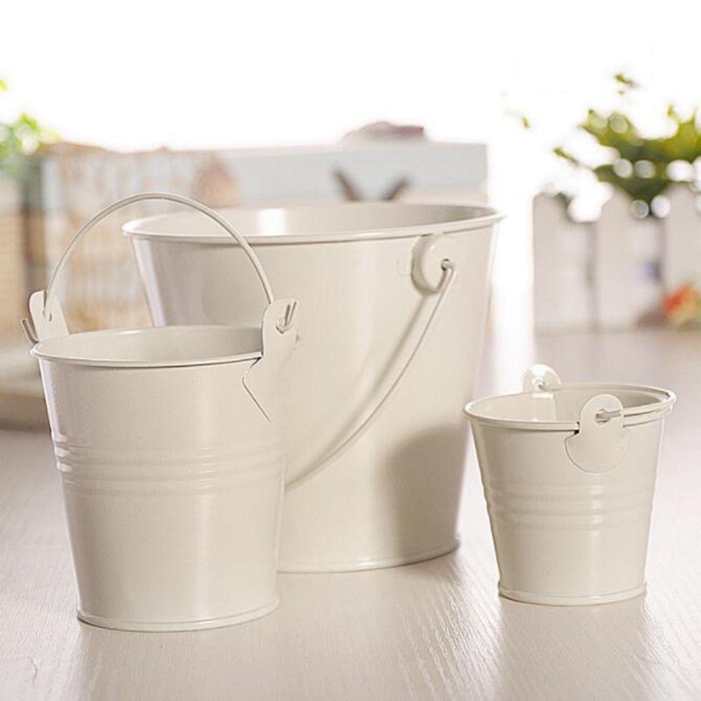 Simulation Dollhouse Mini Water Bucket Miniature Kitchen Pretnd Play Bucket  Kids Toys