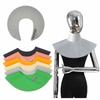 Waterproof Silicone Hair Cutting Collar Reusable Protective Collar Barber Silicone Cape Professional Durable Hair Dyeing Shawl