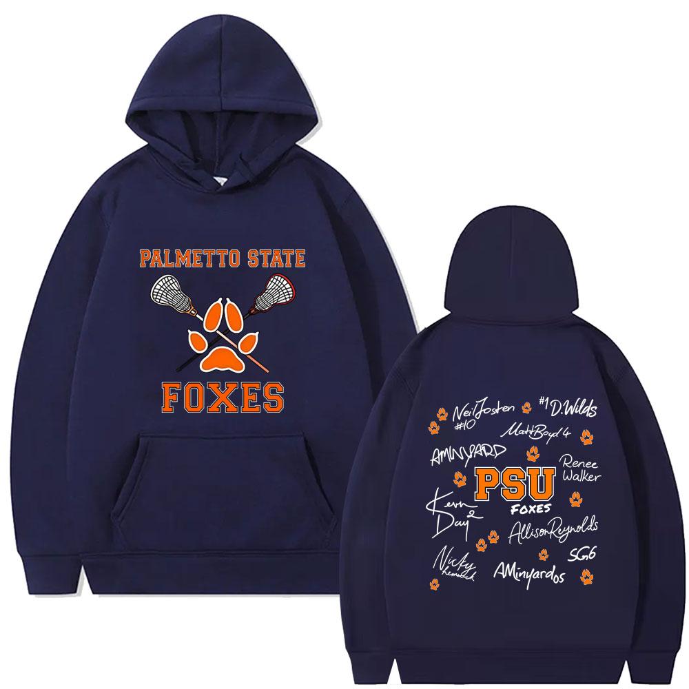 Vše pro Hru The Foxhole Court Palmetto State Foxes Grafická Mikina s Kapucí Pánská Dámská Móda Oversized Mikiny Streetwear