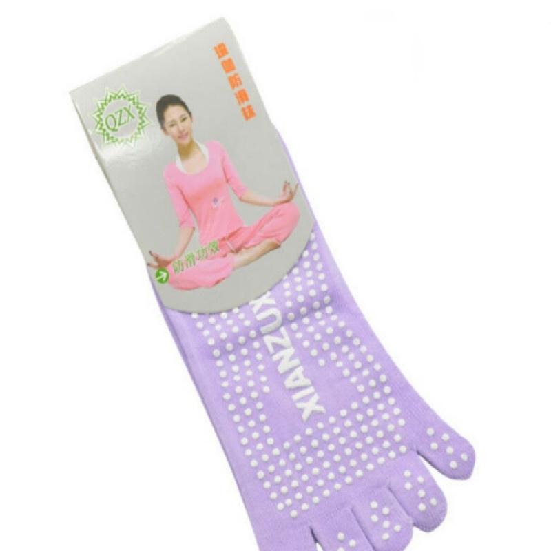 Women 5 Toes Yoga Gym Dance Sport Exercise Non Slip Massage Fitness Warm Socks