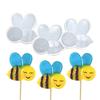 Little Bee- Lollipop Silicone Mold Chocolate Candy Mold for Diy Dessert Crystal Mold Handmade Cupcake Decor Baking Tool