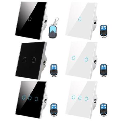 Für Smart Lichtschalter Fernbedienung Wand für Touch-Schalter Steuerbarer Bereich 20m Schwarz