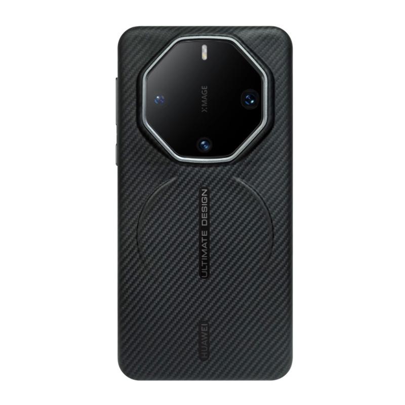 Applicable to Huawei mate60 RS Kevlar Magnetic Mobile Phone Case Aramid Fiber High-grade Hard Case 60RS Protective Case