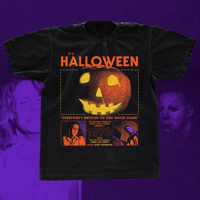 Halloween 1978 T-Shirt Mens Womens Tees Top Michael Myers John Carpenter Slasher Horror Unisex Tee