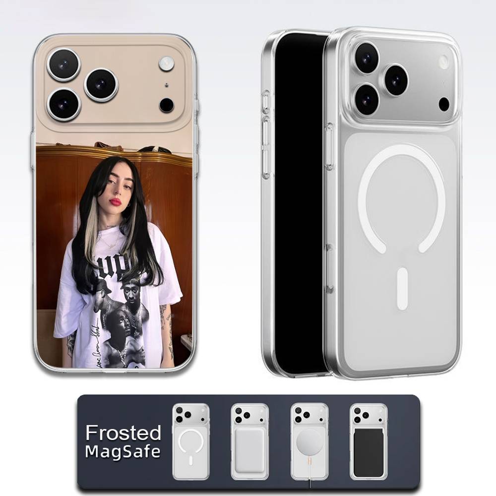 

Phone Case For iPhone 17,16,15,14,13,12,11,Pro,Max,Plus,E,Air,Mini Magsafe Transparent N-Nicki Nicole TPU Cover iPhone13
