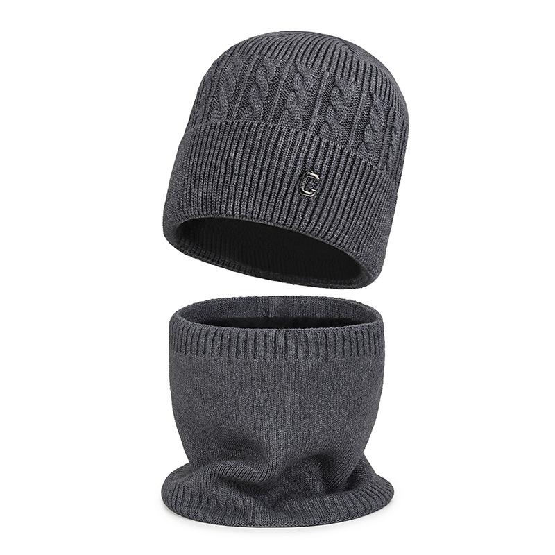 Women Men Winter Wool Hat Coldproof Warm Ear Protection Cap Outdoor Windproof Knitted Ski Hat