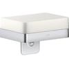 Axor Universal Softsquare Liquid Soap Dispenser with Shelf Chrome 42819260