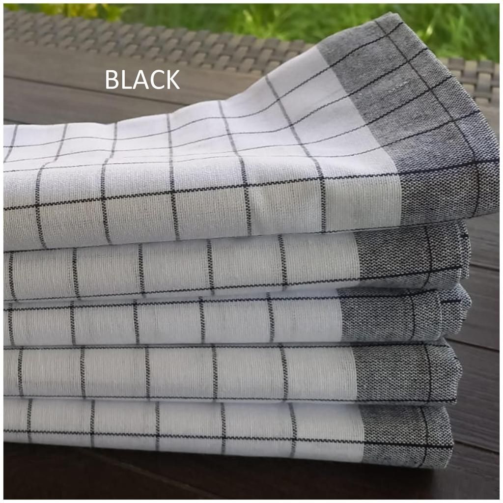 Pack 10-20 100% Cotton Quality Kitchen Cloths, Glass Drying Napkins, Quality Tea Towels, Multi-Purpose Serving Napkin,Turkish Products