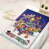 1Pc Christmas Disney Characters Rug Office Carpet Indoor Outdoor Doormat Nonslip Soft Comfortable Living Christmas Halloween Xmas Gift D924397