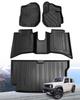 Hawjog 3D Floor Mats Luggage Mat Set for Jimny Nomad Automatic Durable Rubber Mats for Custom Interior Specially Designed for the Jimny Nomad &
