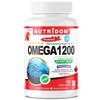 Nutridom Omega 1200 rTG Formula 120 Tablets Fishy Odor Omega 3 1 Pcs