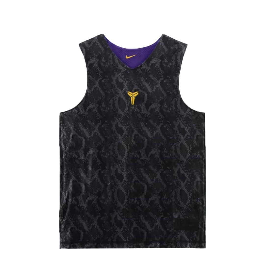 Nike Kobe Dri-FIT Standard Issue Reversible Basketball Jersey Asia Sizing Black Field Purple Men s FZ0935-010 M