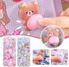 3D Butt 3D Reward and Panda DIY Decorative Stickers for Perfect for Decorating Cell and Stress Relief Toy 2-Piece Stickers, Cute, Sticky, Stickers,